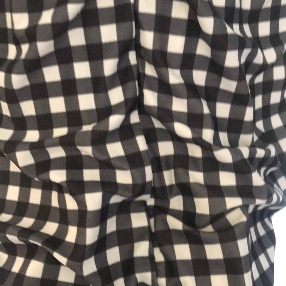 Black & White Gingham One-Piece Bathing Suit - Picture 9 of 10